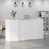  Recepcijski stol Bijeli 200x50x103,5 cm Inženirsko drvo | Eponuda.ba