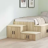 za pohranu Sonoma hrast 108x41x40 cm od konstruiranog drva