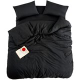 Mila Home Črna posteljnina za zakonsko posteljo/podaljšana z rjuho/4-delna 200x220 cm Classic – | Shoptok.si