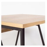  Pal Orta Sehpa - Oak OakBlack Coffee Table Set | ePonuda.com