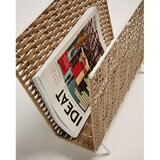 Kave Home Stojalo za časopise iz umetnega ratana Shibori – | Shoptok.si