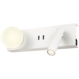  Redo 01-4660 - LED zidno svetlo NORMA LED/5W/230V + LED/3W CRI 90 USB bela | Eponuda.com