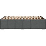 vidaXL Posteljni okvir temno siv 120x190 cm tkanina | Shoptok.si