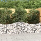  Gabionska košara s lukom 200x50x60/80 cm pocinčano željezo Cijene