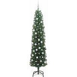  Umjetno božićno drvce Zelena 210 cm PVC i čelik i plastika | shoptok.hr