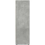 vidaXL Kopalniška omarica betonsko siva 30x30x95 cm iverna plošča | Shoptok.si