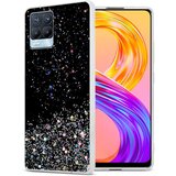 Cadorabo Ohišje, združljivo z Realme 8 4G / 8 PRO in črna z bleščicami - Zaščitni ovitek iz prožnega silikona TPU s svetlečimi bleščicami, (20859826) | Shoptok.si