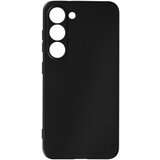 AVIZAR Ultra tanek mehak silikonski ovitek z mat površino za Samsung Galaxy S23 - crn, (20639557) | Shoptok.si