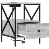  Noćni ormar Siva Sonoma 41,5 x 40,5 x 55 cm Konstruirano drvo | Eponuda.ba