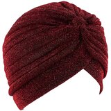  Sjajna Turbanova Kapa - Bordo KP6634 | shoptok.hr