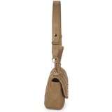 Love Moschino Torbe za čez ramo EMBOSSED Q SUEDE Bež | Shoptok.si