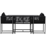 Venture Home Noto balkonski set, crni | shoptok.hr