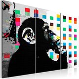  Slika - The Thinker Monkey by Banksy 120x80 | shoptok.hr