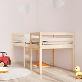  Visoki krevet 90 x 190 cm od masivne borovine | shoptok.hr