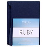 AmeliaHome Plahta s gumom Ruby 180-200x200 cm, indigo | shoptok.hr