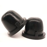 INF 2 paketa gumijastega, toplotno odpornega pokrova proti prahu LED žarometov za avto Black 8,5 cm/6,8 cm, (21276244) | Shoptok.si
