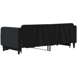 vidaXL dnevni krevet na razvlačenje crni 80 x 200 cm baršunasti | shoptok.hr
