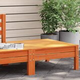 Maison Chic Vrtni stolček - Vrtni stoli za noge voščeno rjava trdna borovina JS950, (21877717) | Shoptok.si