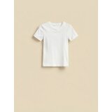 Reserved Rebrasta majica kratkih rukava - krem | shoptok.hr