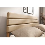 The Beds Bračni krevet od punog hrasta 200x200 cm u prirodnoj boji Twig – | shoptok.hr