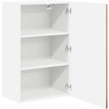 vidaXL Stenska kuhinjska omarica s polico Umetni hrast 50 x 31 x 80 cm | Shoptok.si