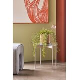 Hübsch Okrogla stranska mizica s stekleno mizno ploščo ø 45 cm Beam – | Shoptok.si
