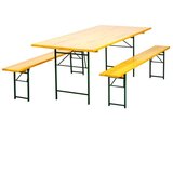  Bastenski set sto+2 klupe STOUT 200 x 80 | Eponuda.com