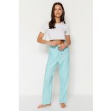 Trendyol Pajama Bottoms - Blue - Straight Cene