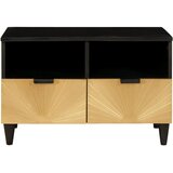 TV ormar Crna i zlatna 70 x 33 x 46 cm Konstruirano drvo | shoptok.hr