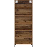  Highboard Staro drvo 69,5 x 34 x 180 cm Konstruirano drvo | shoptok.hr