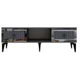 Hanah home tv polica linda anthracite silver | ePonuda.com