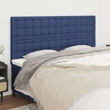  Uzglavlja 4 kom plavi 80x5x78/88 cm od tkanine Cijene