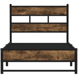  Metalni okvir kreveta bez madraca boja hrasta 100x200 cm | Eponuda.ba