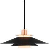 Halo Design 990785 - Visilica na sajli RIVOLI 1xE27/40W/230V prečnik 40 cm crna/bakarna | Eponuda.com