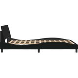  Okvir za krevet Dover crni 120 x 200 cm od tkanine | Eponuda.com