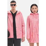 Rains Jakna Essential Jacket roza barva