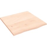 vidaXL Zidna polica 60 x 60 x 2 cm od neobrađene masivne hrastovine Cijene