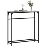  Konzolni stol siva boja hrasta 75x19,5x75 cm konstruirano drvo | Eponuda.ba