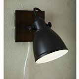 Markslöjd crna zidna svjetiljka Native, visina 18,5 cm | shoptok.hr