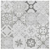 Cersanit Porculanska pločica Patchwork (Keramika, 42 x 42 cm, Siva, Mat) | shoptok.hr