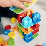 Woopie Green drvena igra slaganja Slon na slonu, 46 elemenata | shoptok.hr