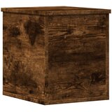  Kutija za pohranu boja hrasta 30 x 35 x 35 cm konstruirano drvo | shoptok.hr