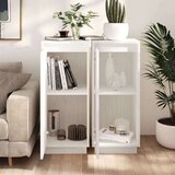  Komode 2 kom bijele 31 5 x 34 x 75 cm od masivne borovine | shoptok.hr