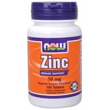 NOW Zink gluconate tablete 50 mg, 100 komada Cene