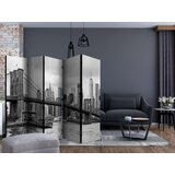  Paravan u 5 dijelova - Road to Manhattan (Black and White) II [Room Dividers] 225x172 | shoptok.hr