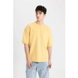 Defacto Loose Fit Crew Neck Printed T-Shirt cene