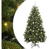 Umjetno božićno drvce 180 cm 300 LED lampica Topla bijela | shoptok.hr