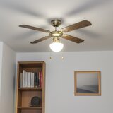  ZEVENTI - Plafonski ventilator NAVAGIO 1xE27/60W/230V smeđa | Eponuda.com