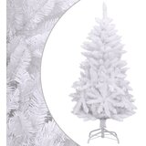 vidaXL Umetna novoletna jelka s stojalom bela 150 cm | Shoptok.si