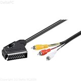 SCART RCA (cinc) kabel sa prekidacem 1.5m | Eponuda.ba